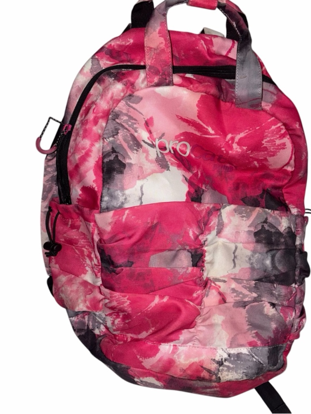 Puma Pro cat Pink tie-dye backpack